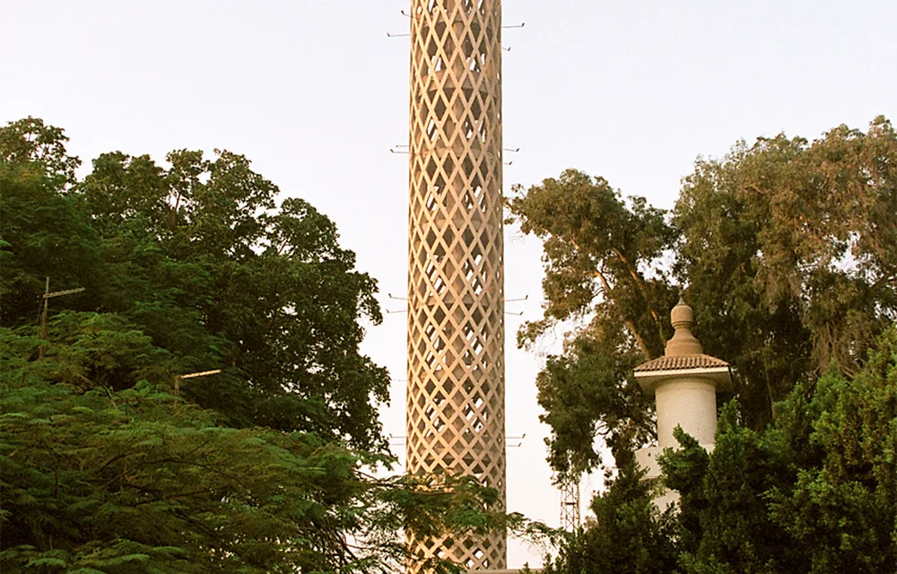 Cairo Tower overlooking the Nile