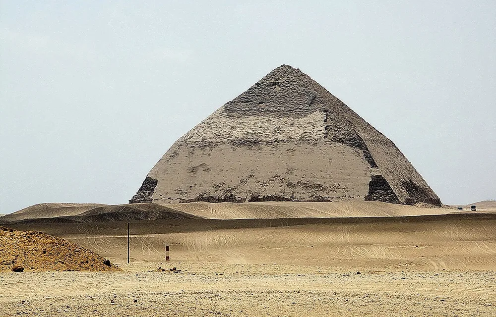 The Bent Pyramid at Dahshur, Egypt