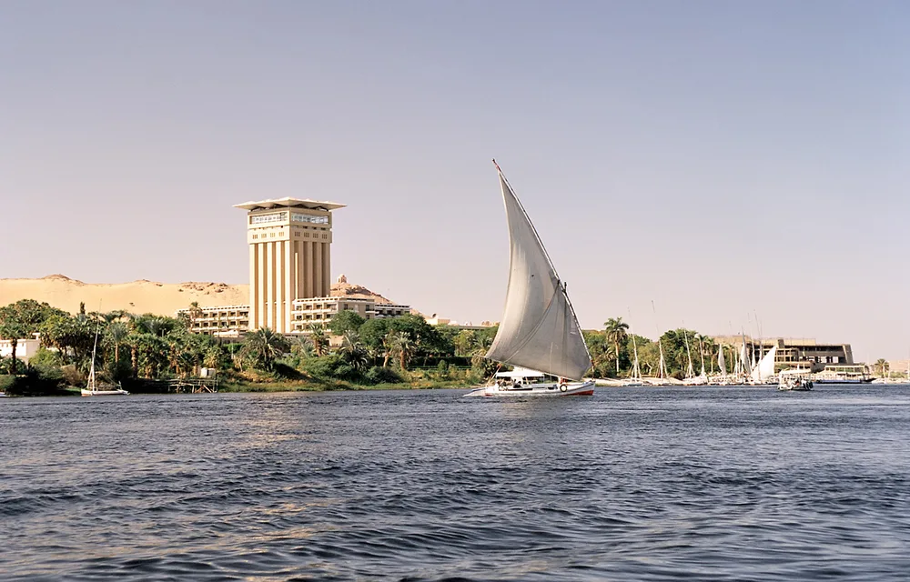 Elephantine Island on the Nile at Aswan