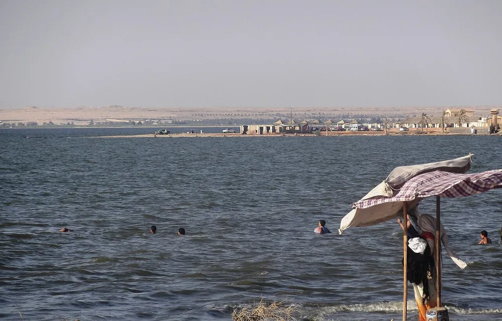 Lake Qarun in Fayoum