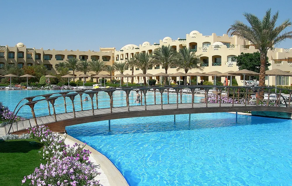Resort beach at Makadi Bay
