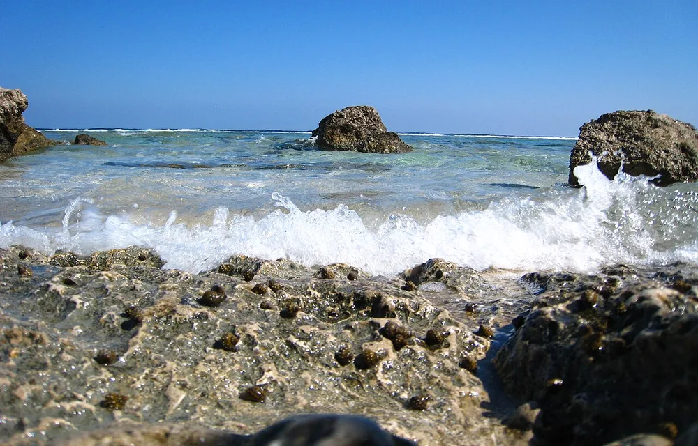 Beach at Marsa Alam on the Red Sea