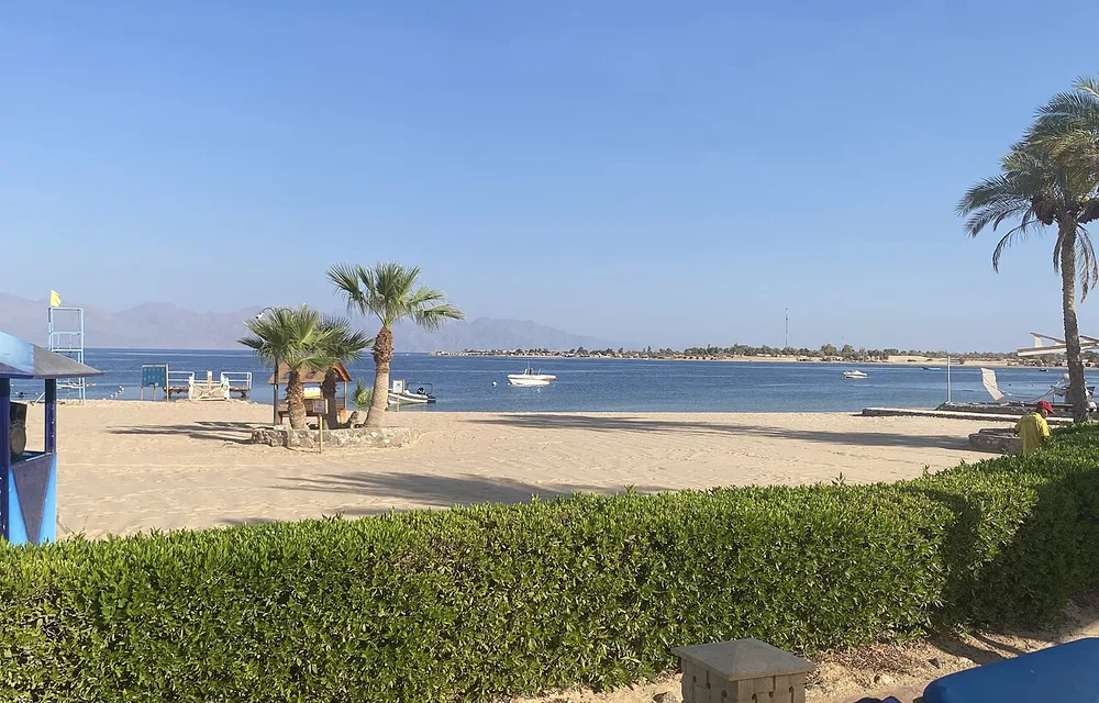 Beach at Nuweiba on the Gulf of Aqaba