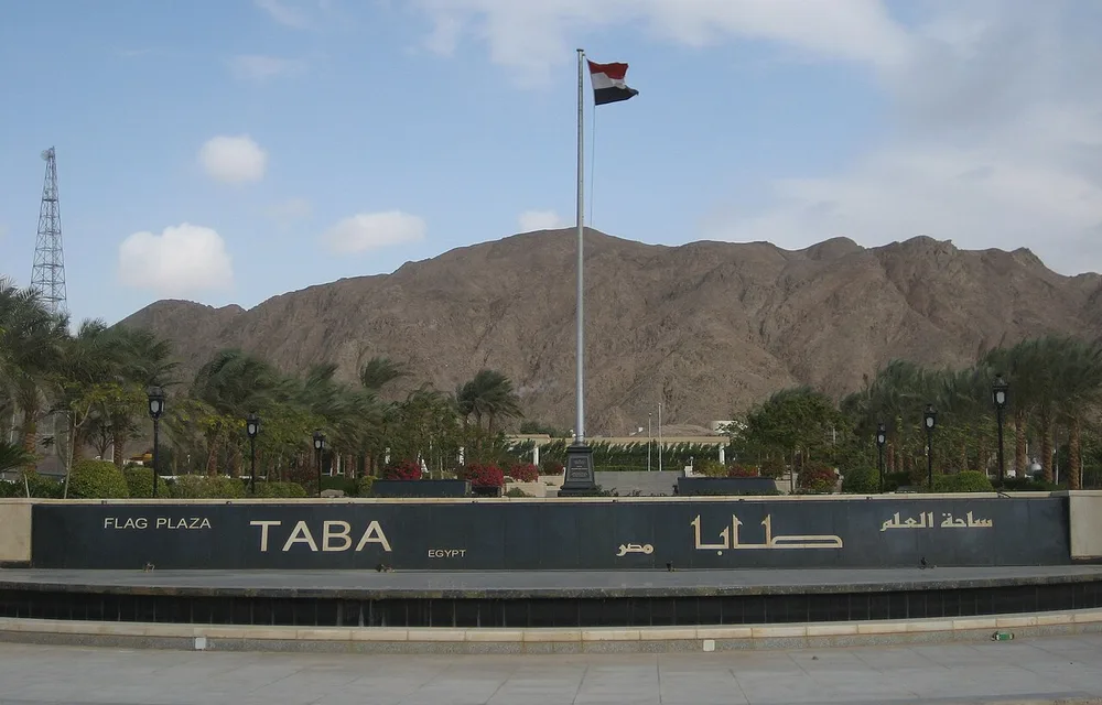 Resort beach at Taba, Sinai