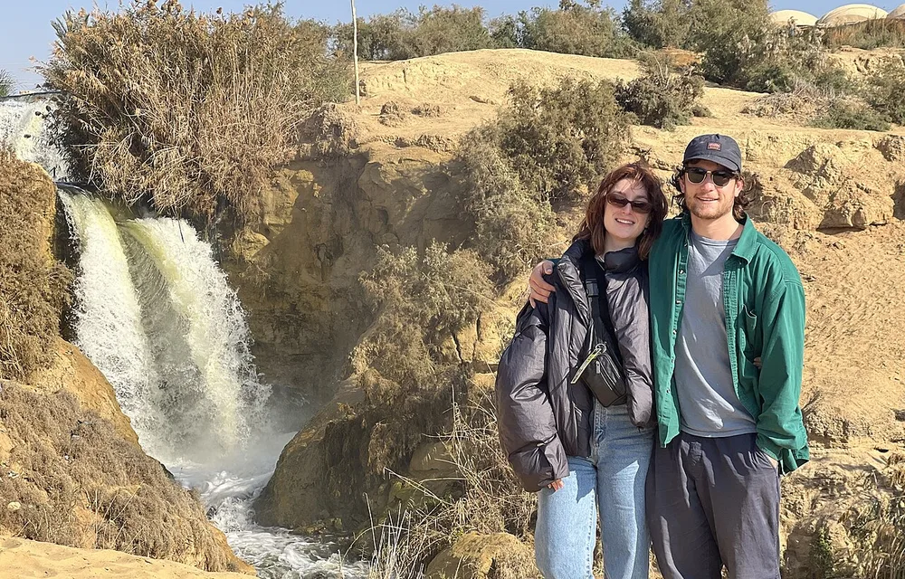 Waterfalls at Wadi El Rayan, Fayoum