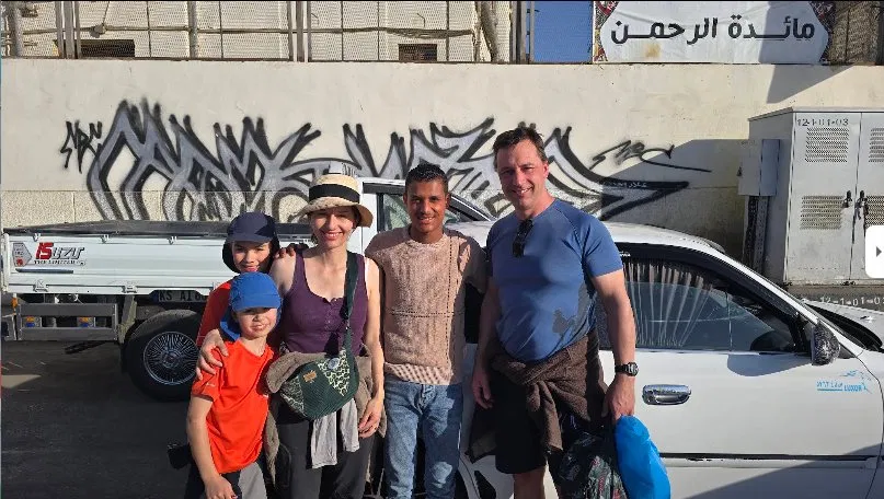 Traveler photo with Tito in Luxor, Egypt
